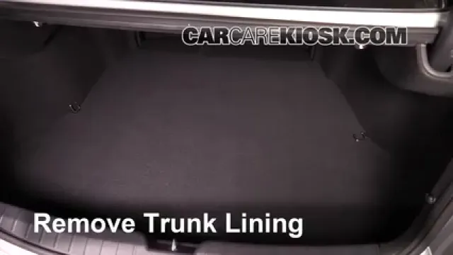 2014 Hyundai Azera Limited 3.3L V6 Levantar auto Usar el gato para levantar el auto